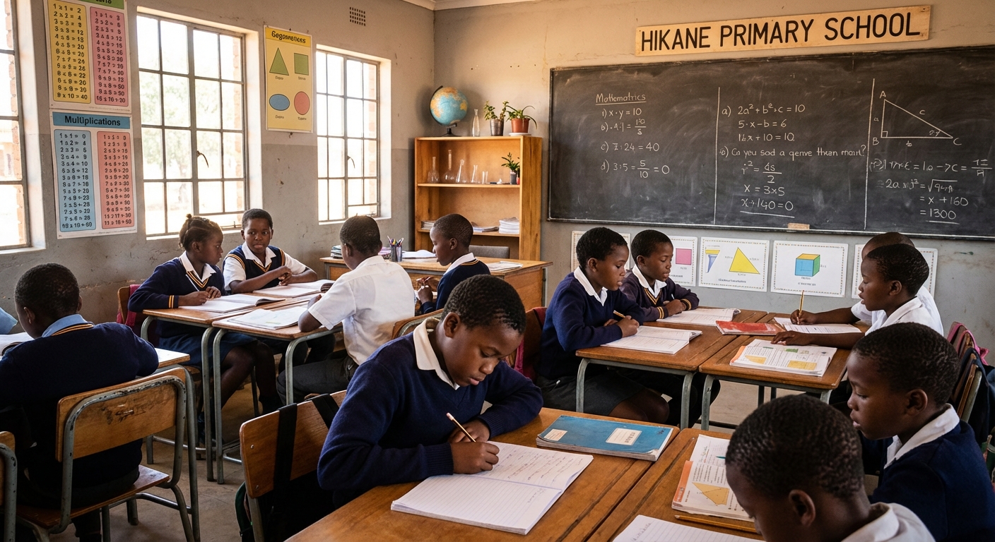 Hikane Primary School classroom learning