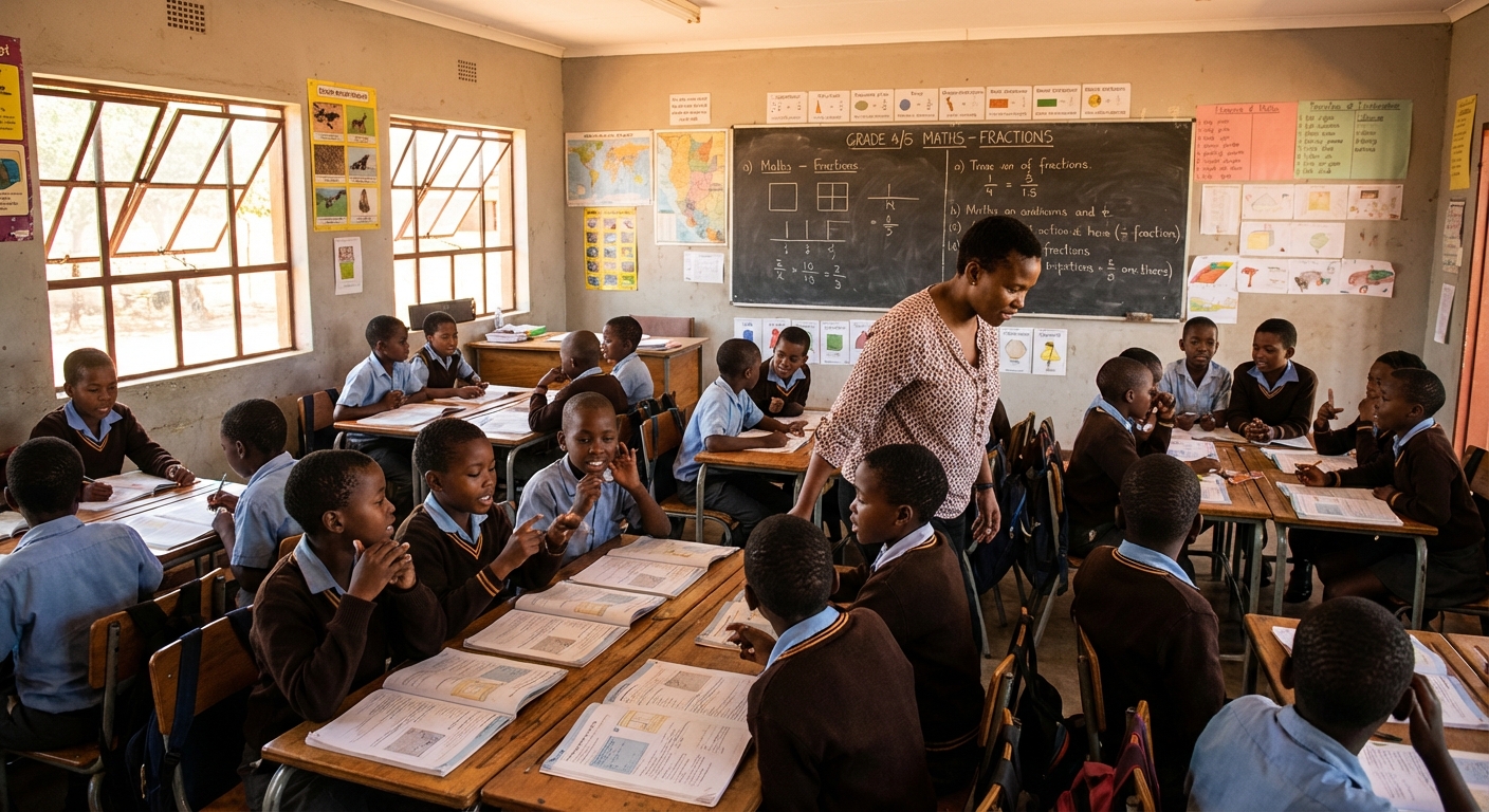Active classroom learning at Hikane Primary School