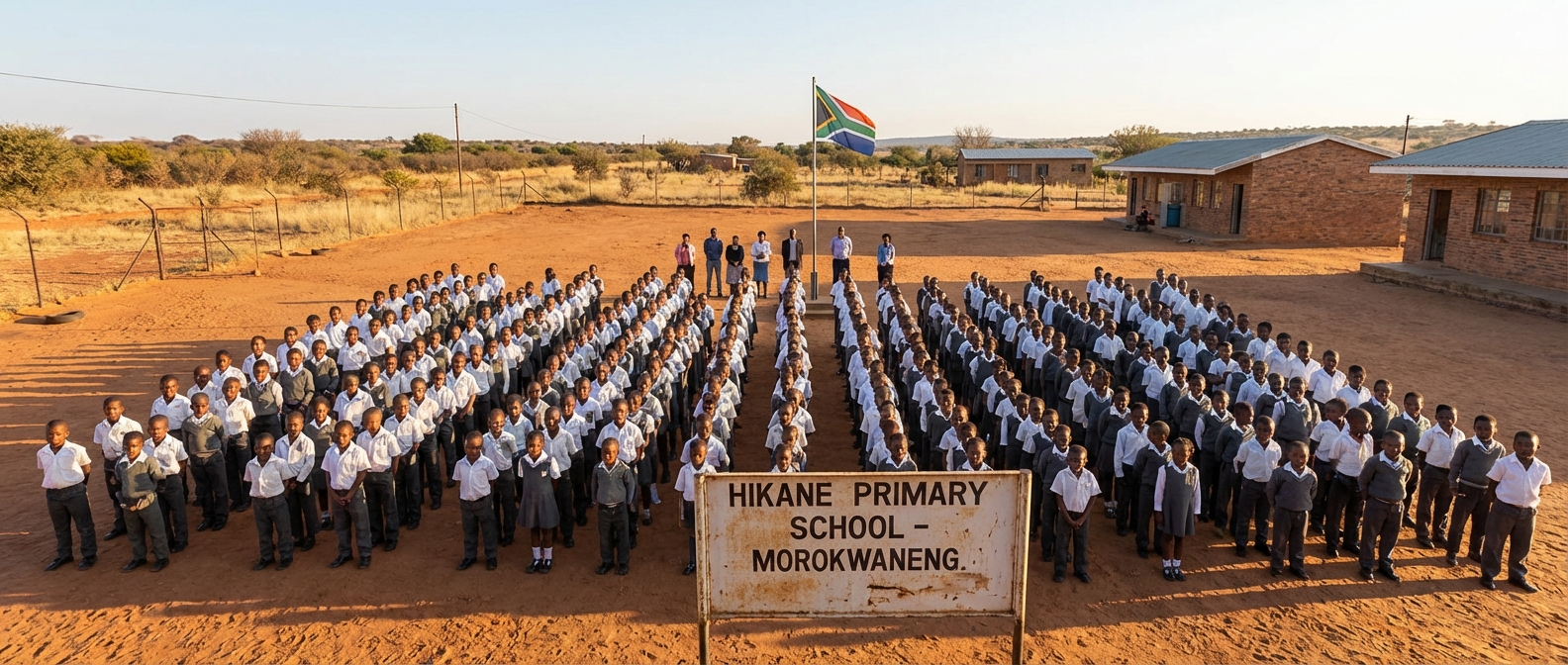 Hikane Primary School morning assembly