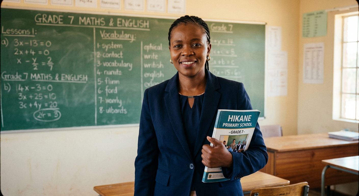 Grade 7 educator at Hikane Primary School